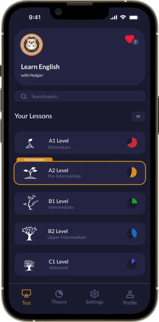 Hedgie: Learn English Grammar