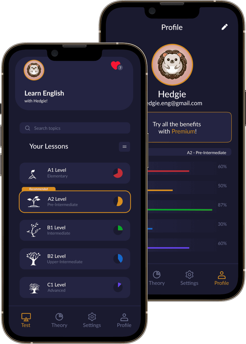 Hedgie: Learn English Grammar