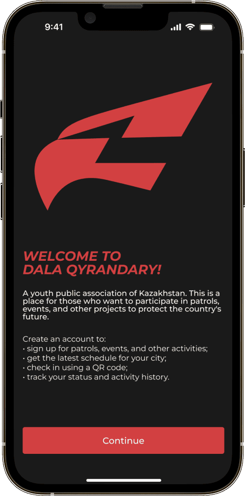 Dala Kyrandary app screen