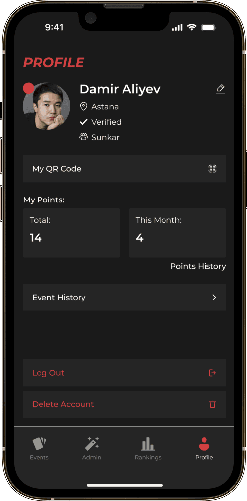 Dala Kyrandary app screen