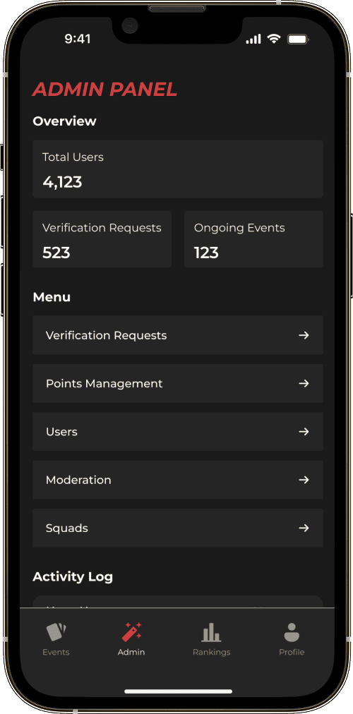 Dala Kyrandary app screen