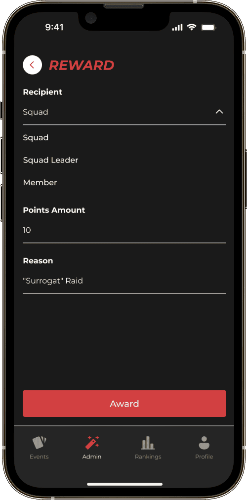 Dala Kyrandary app screen