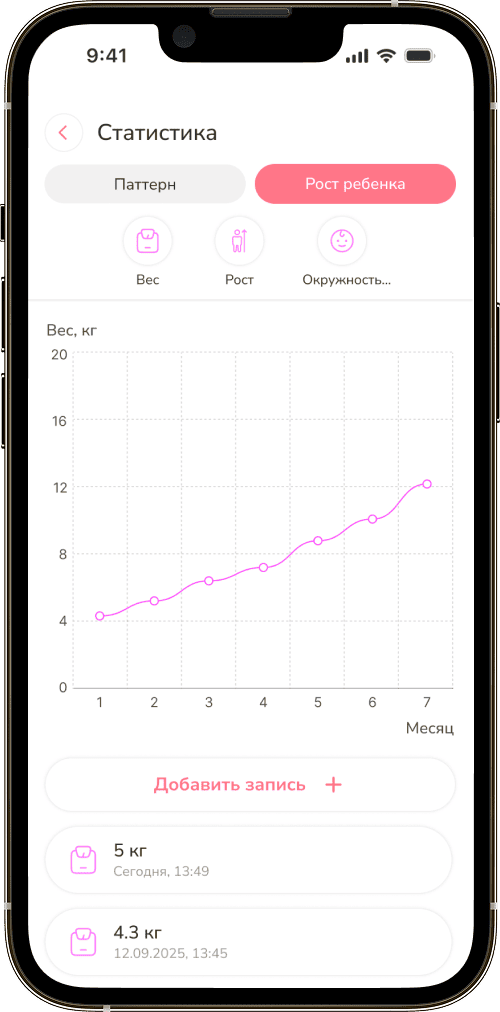 МамаСмайл app screen