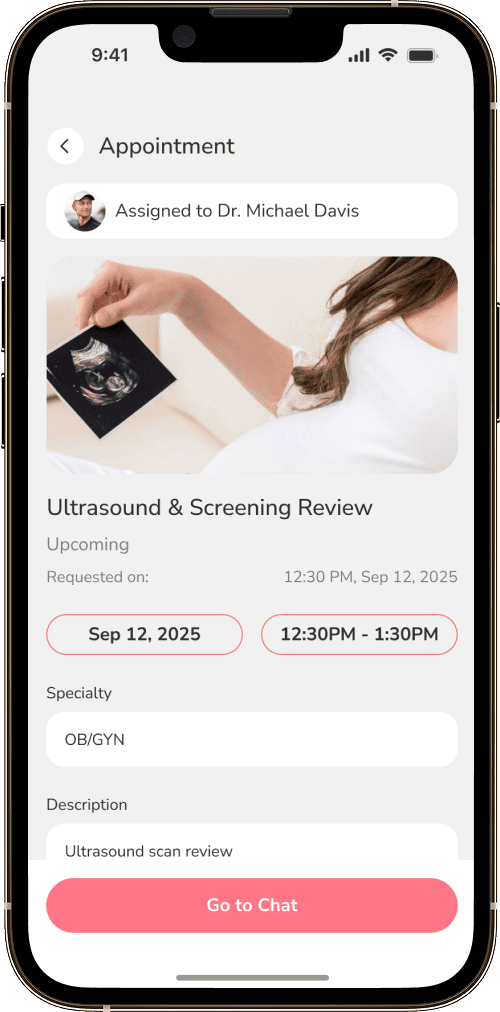 MomSmile app screen