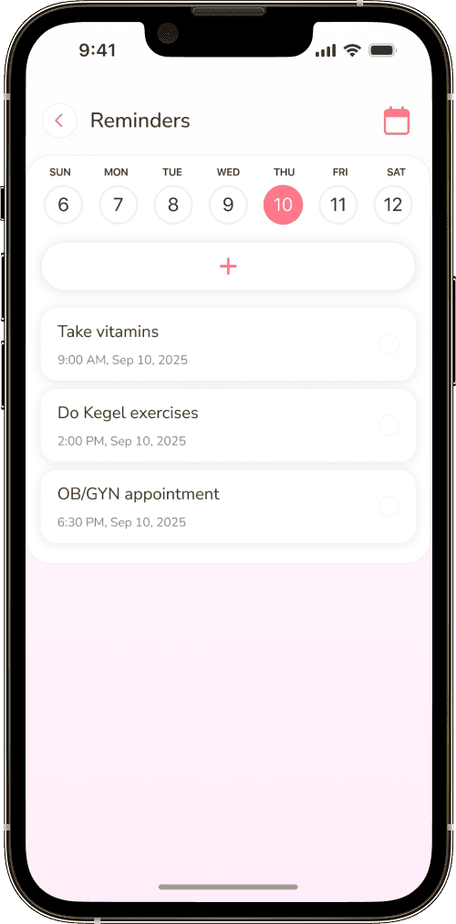 MomSmile app screen