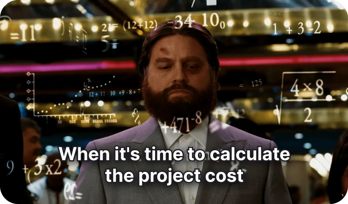 Cost calculation