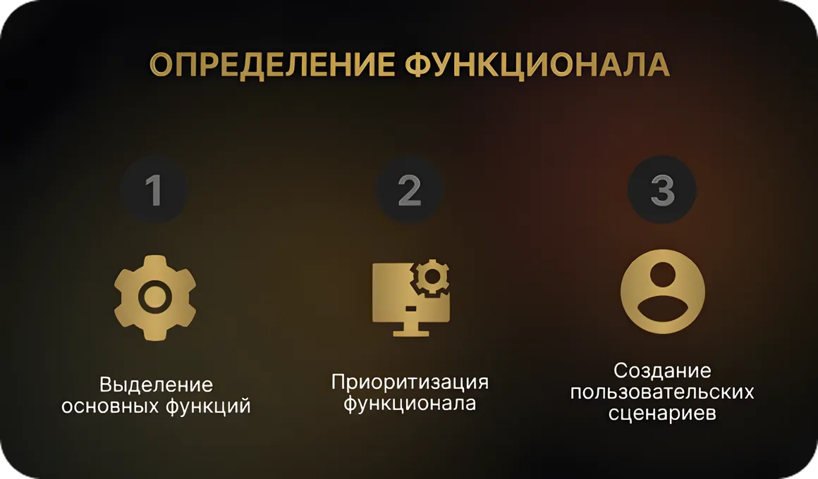 Определение и приоритизация функционала