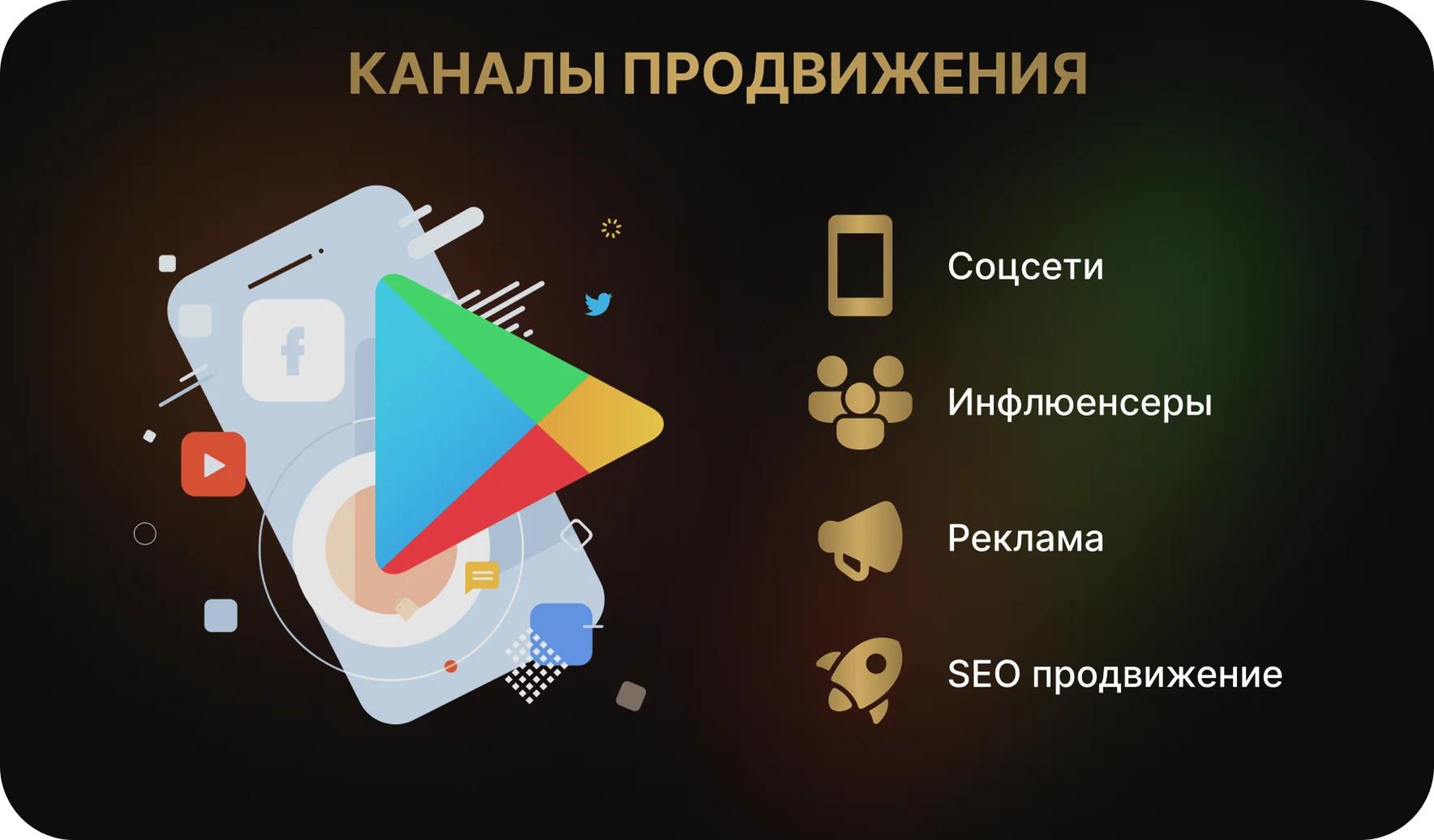 Продвижение приложений на платформах