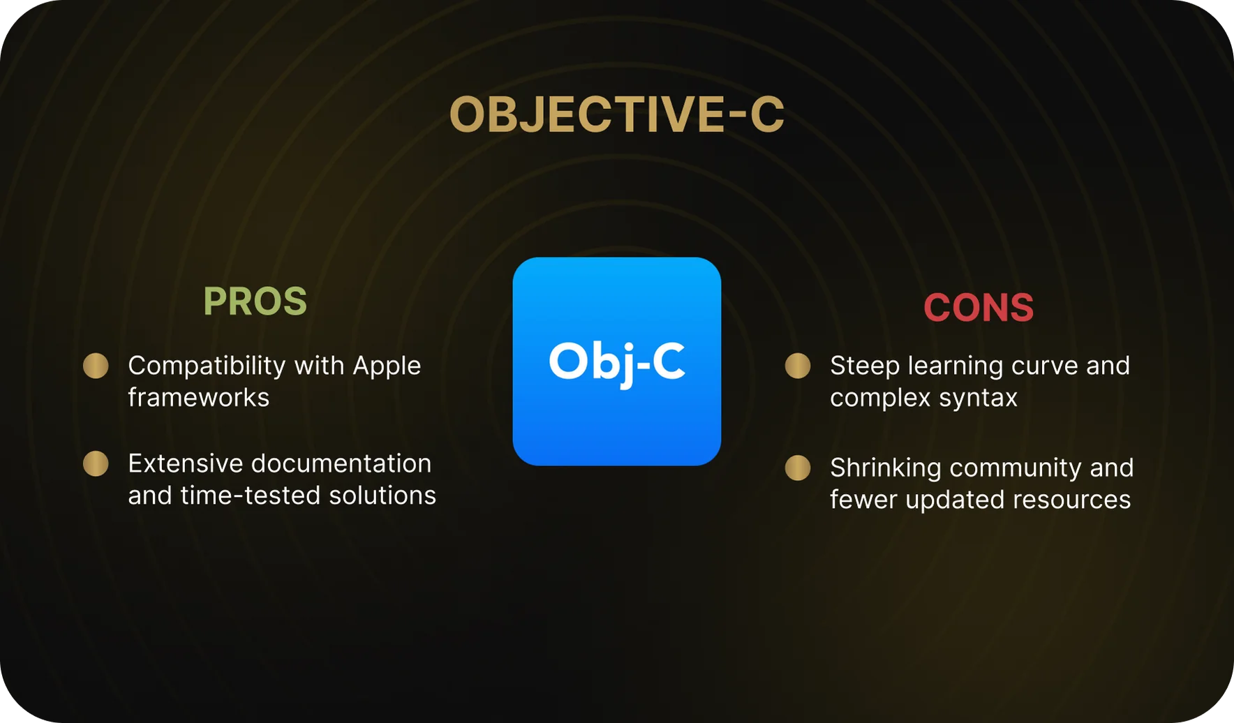 Objective-C — Apple’s Legacy Language That Still Works
