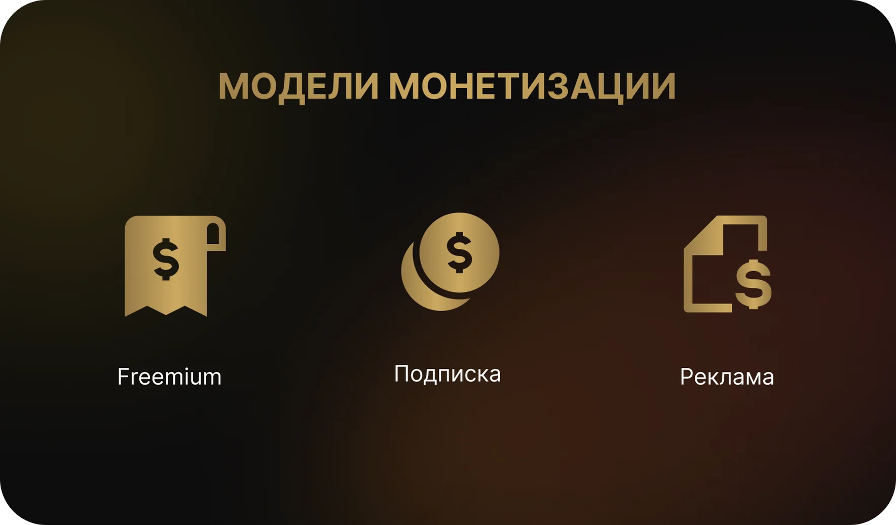 Модели монетизации приложения