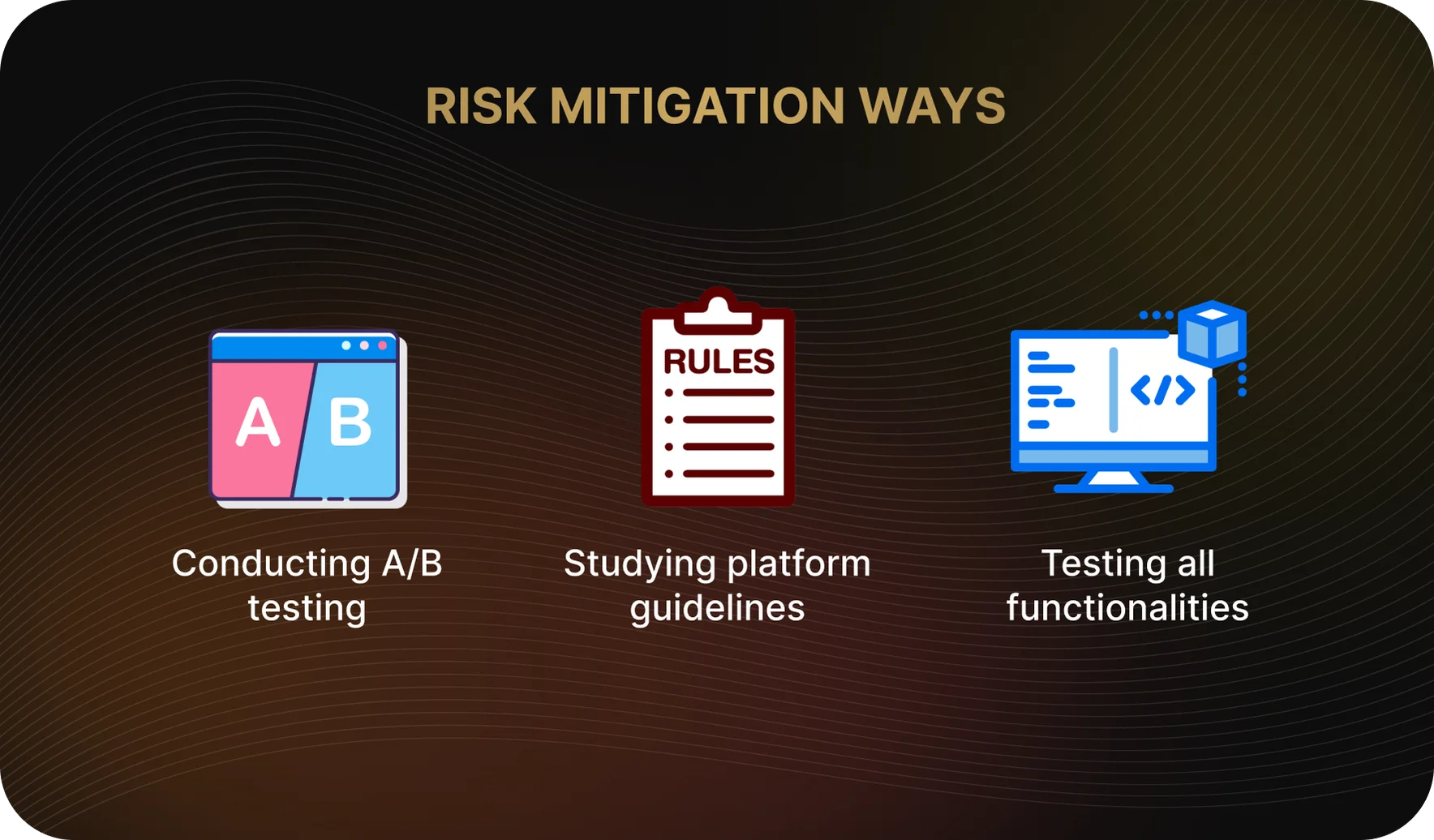 Ways to Reduce Risks During App Development
