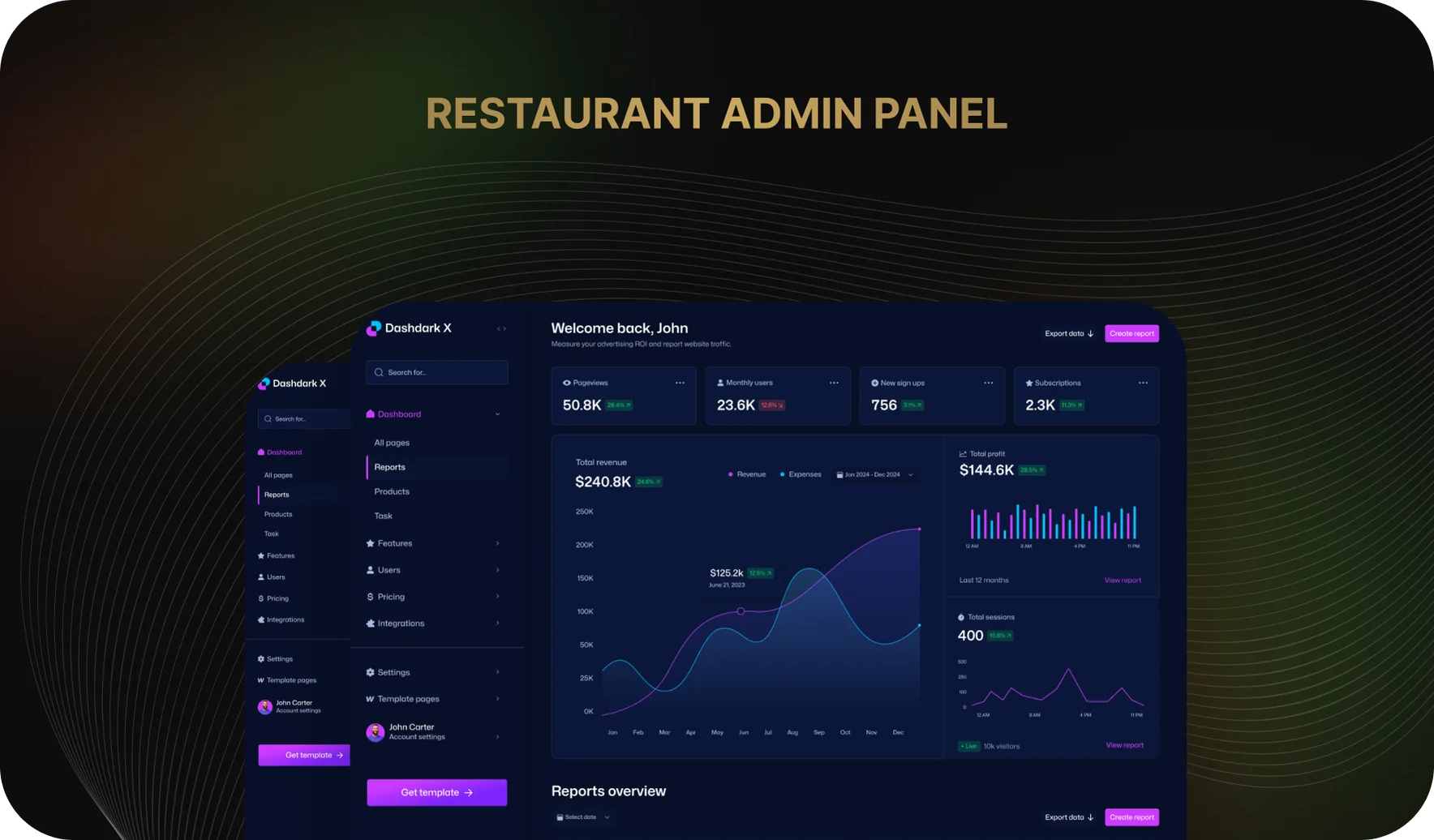 App Admin Panel